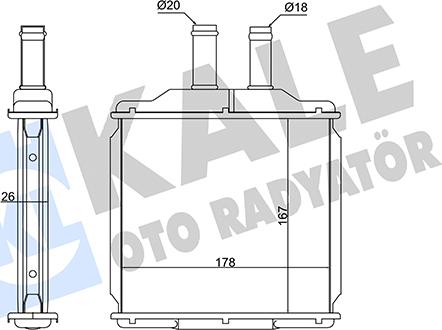 KALE OTO RADYATÖR 346315 - Siltummainis, Salona apsilde ps1.lv