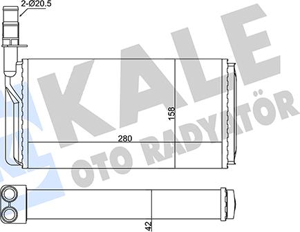 KALE OTO RADYATÖR 346375 - Siltummainis, Salona apsilde ps1.lv