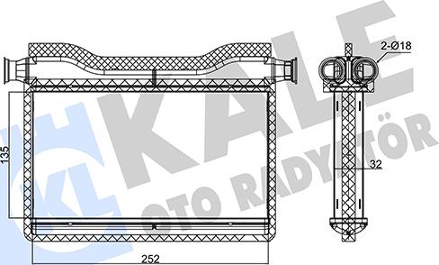 KALE OTO RADYATÖR 346750 - Siltummainis, Salona apsilde ps1.lv