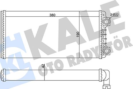 KALE OTO RADYATÖR 346730 - Siltummainis, Salona apsilde ps1.lv