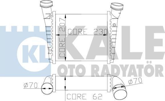 KALE OTO RADYATÖR 342700 - Starpdzesētājs ps1.lv