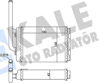 KALE OTO RADYATÖR 347090 - Siltummainis, Salona apsilde ps1.lv