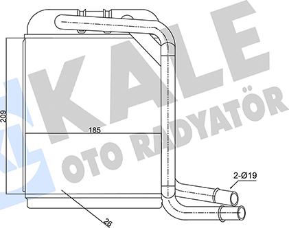 KALE OTO RADYATÖR 347380 - Siltummainis, Salona apsilde ps1.lv