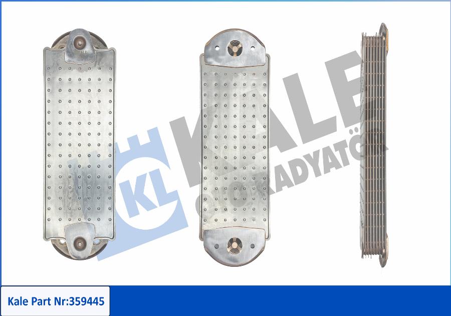 KALE OTO RADYATÖR 359445 - Eļļas radiators, Motoreļļa ps1.lv