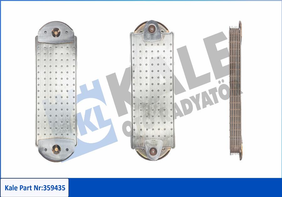 KALE OTO RADYATÖR 359435 - Eļļas radiators, Motoreļļa ps1.lv