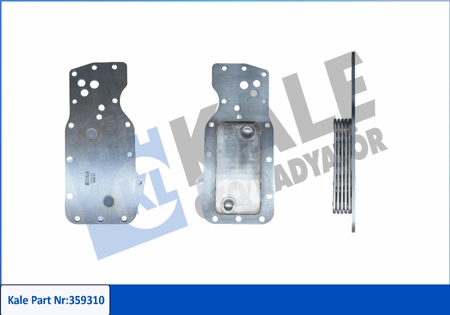 KALE OTO RADYATÖR 359310 - Eļļas radiators, Motoreļļa ps1.lv