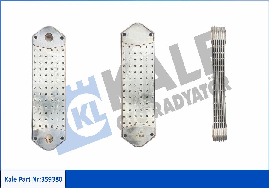 KALE OTO RADYATÖR 359380 - Eļļas radiators, Motoreļļa ps1.lv