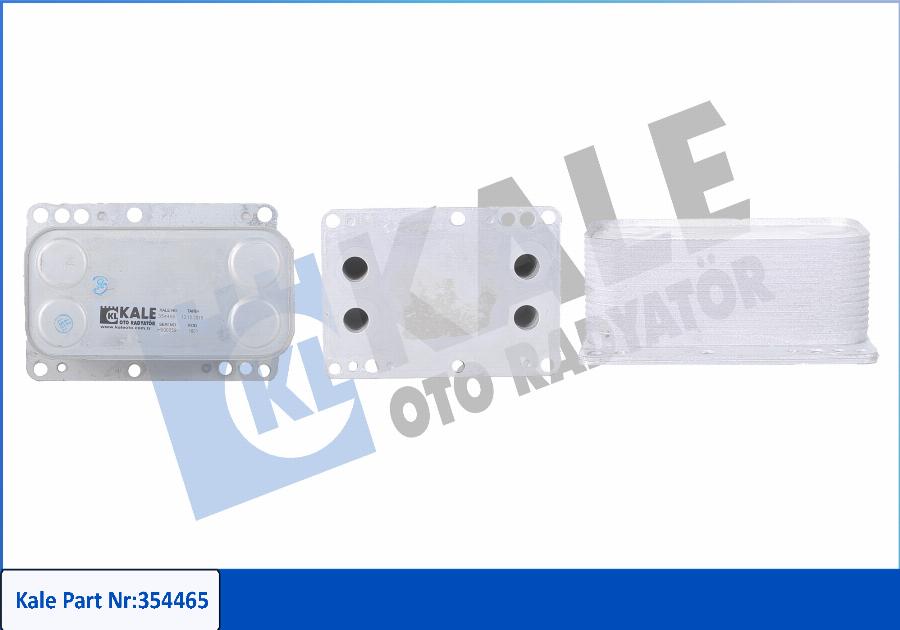 KALE OTO RADYATÖR 354465 - Eļļas radiators, Motoreļļa ps1.lv