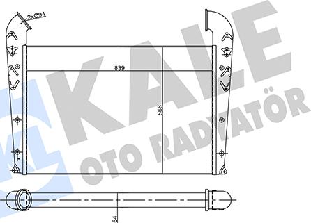 KALE OTO RADYATÖR 356095 - Starpdzesētājs ps1.lv