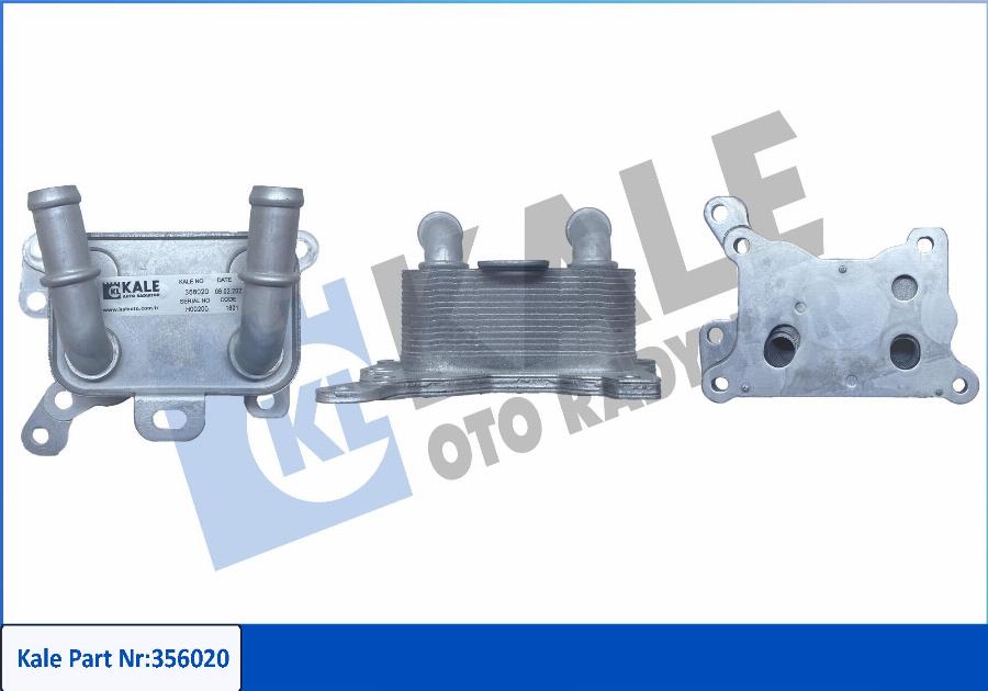 KALE OTO RADYATÖR 356020 - Eļļas radiators, Motoreļļa ps1.lv