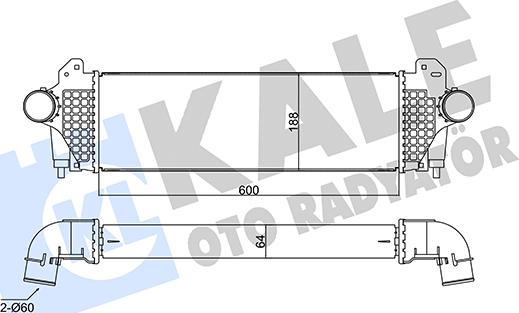 KALE OTO RADYATÖR 356160 - Starpdzesētājs ps1.lv