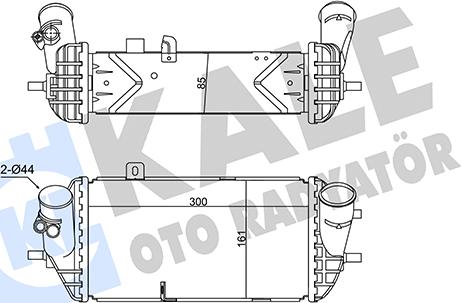 KALE OTO RADYATÖR 350785 - Starpdzesētājs ps1.lv