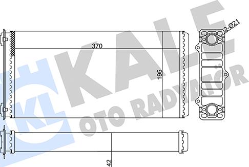 KALE OTO RADYATÖR 351690 - Siltummainis, Salona apsilde ps1.lv