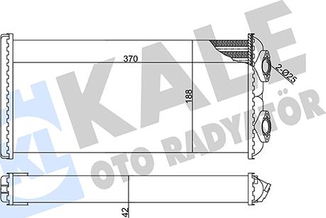 KALE OTO RADYATÖR 351735 - Siltummainis, Salona apsilde ps1.lv