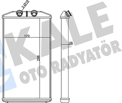 KALE OTO RADYATÖR 358670 - Siltummainis, Salona apsilde ps1.lv