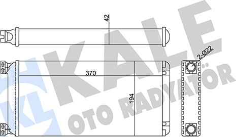 KALE OTO RADYATÖR 353855 - Siltummainis, Salona apsilde ps1.lv