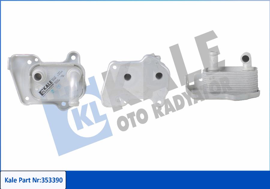 KALE OTO RADYATÖR 353390 - Eļļas radiators, Motoreļļa ps1.lv