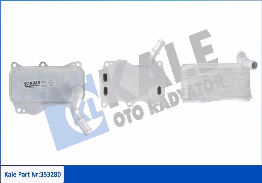 KALE OTO RADYATÖR 353280 - Eļļas radiators, Motoreļļa ps1.lv