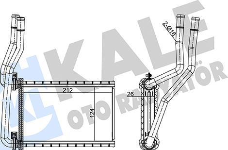 KALE OTO RADYATÖR 352140 - Siltummainis, Salona apsilde ps1.lv