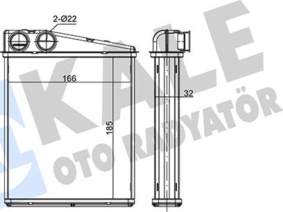 KALE OTO RADYATÖR 352125 - Siltummainis, Salona apsilde ps1.lv