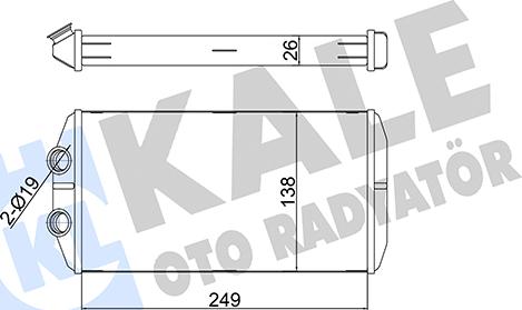 KALE OTO RADYATÖR 352870 - Siltummainis, Salona apsilde ps1.lv