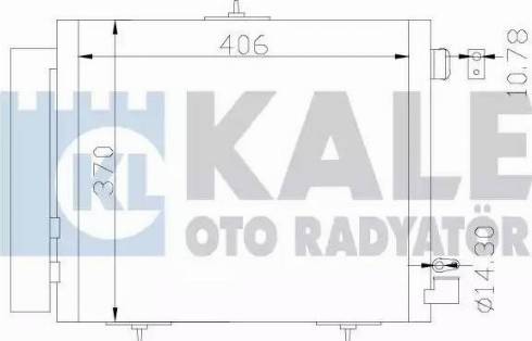 KALE OTO RADYATÖR 377400 - Kondensators, Gaisa kond. sistēma ps1.lv