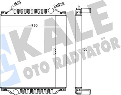 KALE OTO RADYATÖR 299000 - Radiators, Motora dzesēšanas sistēma ps1.lv