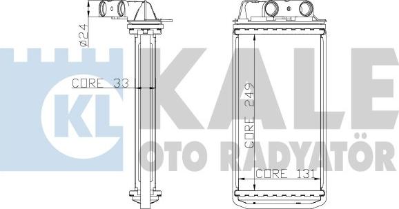 KALE OTO RADYATÖR 268600 - Siltummainis, Salona apsilde ps1.lv