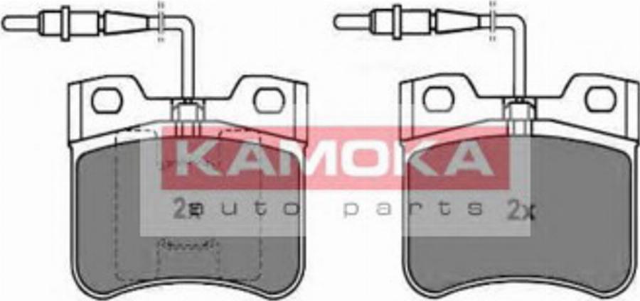 Kamoka 1011490 - Bremžu uzliku kompl., Disku bremzes ps1.lv