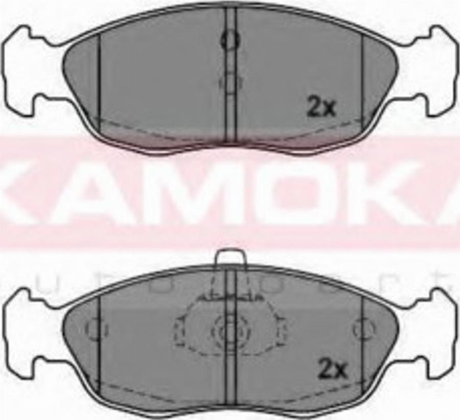 Kamoka 1012336 - Bremžu uzliku kompl., Disku bremzes ps1.lv