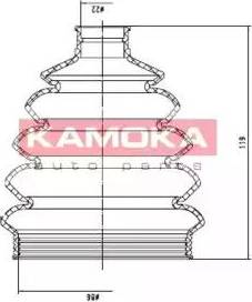 Kamoka 1146680 - Putekļusargs, Piedziņas vārpsta ps1.lv