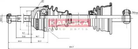 Kamoka RN1138913A - Piedziņas vārpsta ps1.lv