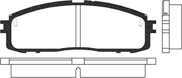 Kavo Parts BP-9048 - Bremžu uzliku kompl., Disku bremzes ps1.lv