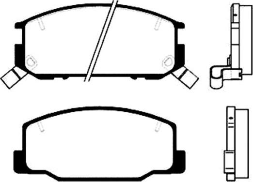 HELLA PAGID 8DB355033861 - Bremžu uzliku kompl., Disku bremzes ps1.lv