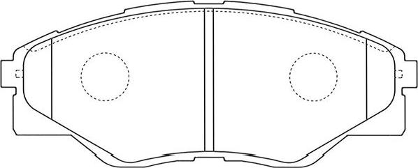 Kavo Parts BP-9145 - Bremžu uzliku kompl., Disku bremzes ps1.lv