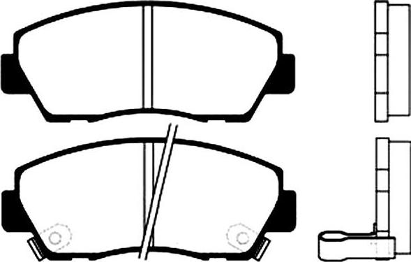 Kavo Parts BP-4513 - Bremžu uzliku kompl., Disku bremzes ps1.lv