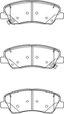 Kavo Parts BP-4030 - Bremžu uzliku kompl., Disku bremzes ps1.lv