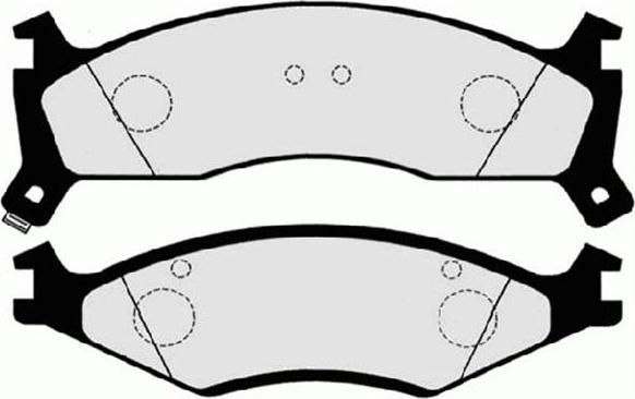 Kavo Parts BP-4024 - Bremžu uzliku kompl., Disku bremzes ps1.lv