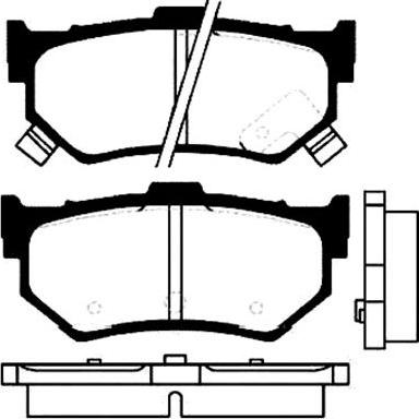 Magneti Marelli 363702160861 - Bremžu uzliku kompl., Disku bremzes ps1.lv