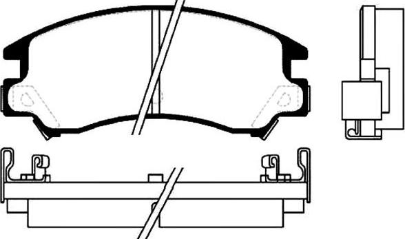 ACDelco AC496481D - Bremžu uzliku kompl., Disku bremzes ps1.lv