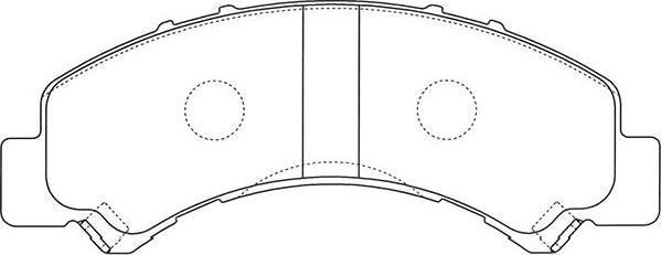 Kavo Parts BP-3516 - Bremžu uzliku kompl., Disku bremzes ps1.lv