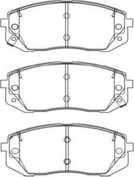 Kavo Parts BP-3056 - Bremžu uzliku kompl., Disku bremzes ps1.lv