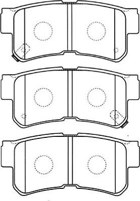 Kavo Parts BP-3019 - Bremžu uzliku kompl., Disku bremzes ps1.lv