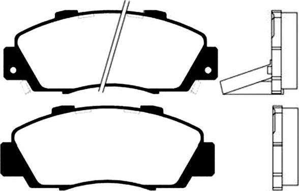 Kavo Parts BP-2019 - Bremžu uzliku kompl., Disku bremzes ps1.lv