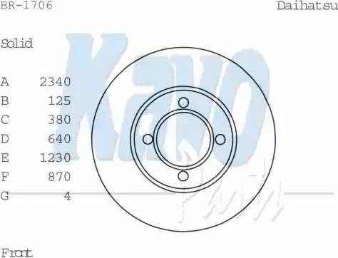 Japanparts JDI247 - Bremžu diski ps1.lv