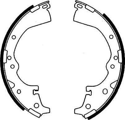 Kavo Parts BS-9932 - Bremžu loku komplekts ps1.lv