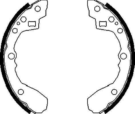 Kavo Parts BS-5405 - Bremžu loku komplekts ps1.lv