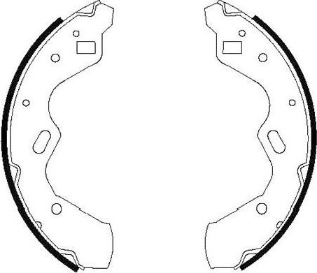 Kavo Parts BS-5419 - Bremžu loku komplekts ps1.lv