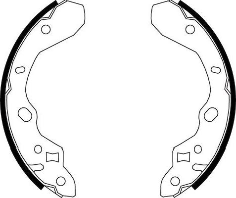 Kavo Parts BS-5425 - Bremžu loku komplekts ps1.lv