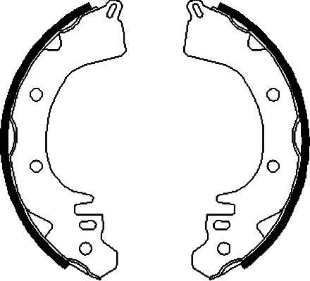 Kavo Parts BS-6405 - Bremžu loku komplekts ps1.lv